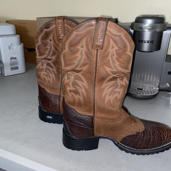 Tony Lama XT5000 Size 8D Western Cowboy Boots See Description main image 4